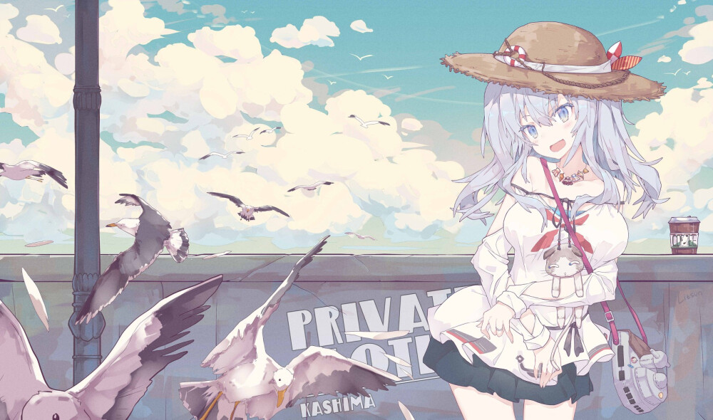 花与少女